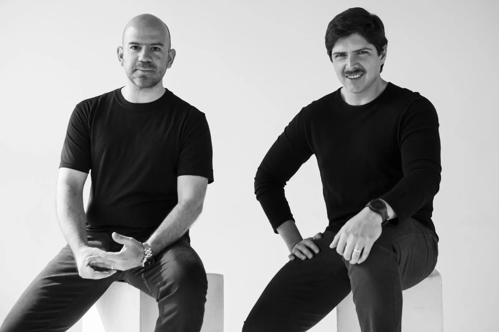 Álvaro Agurto (abogado y MBA U. de Chile) y Emilio Segreste (ingeniero y experto en startups), co-fundadores de Markip